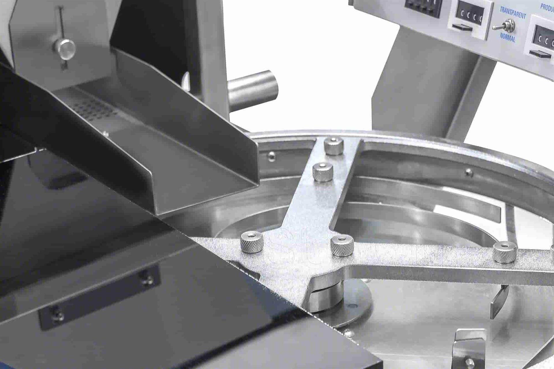 tablet transfer onto the turntable
